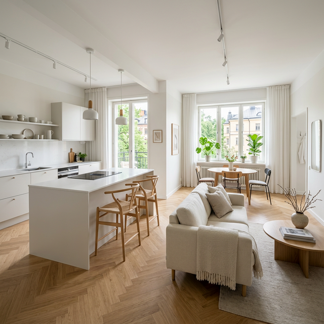 Etelä-Haagan kolmio — olohuone